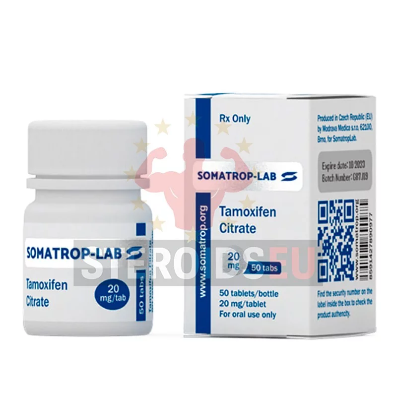 Tamoxifen Citrate Somatrop-Lab 50tabs /20 mg/tab